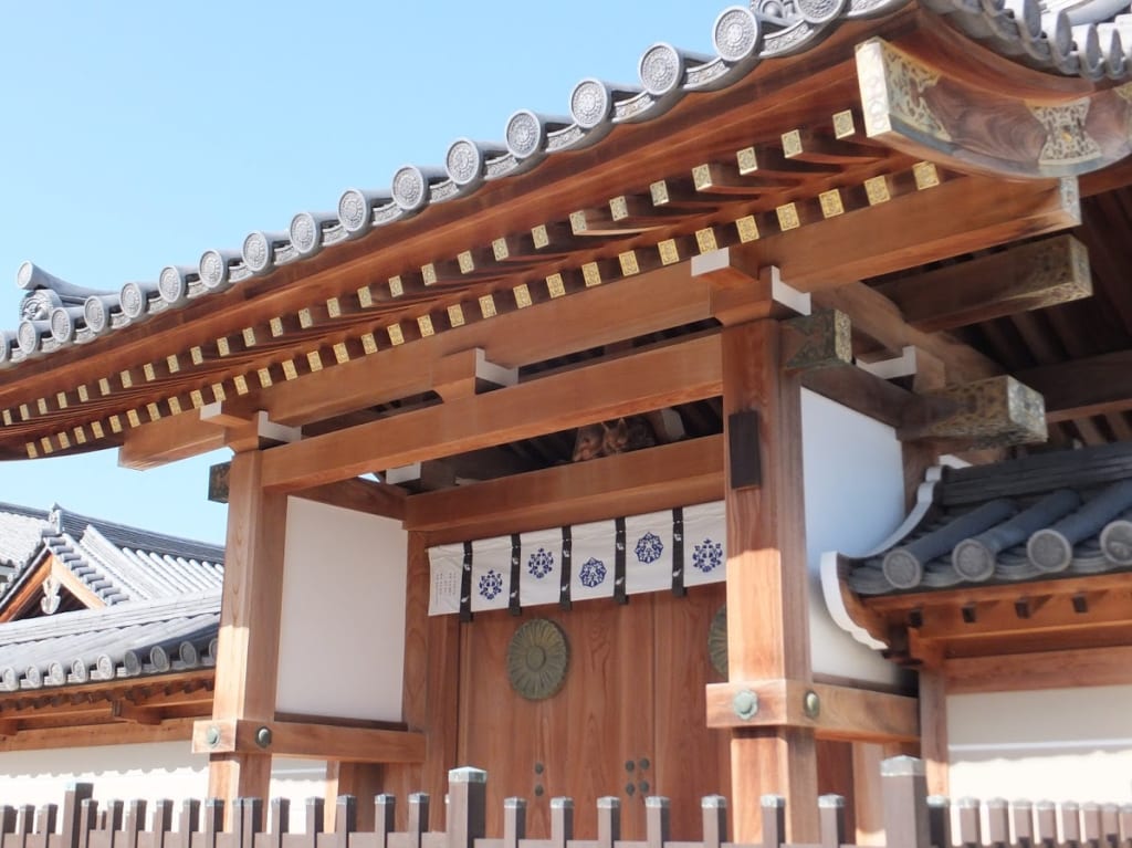 四天王寺猫の門