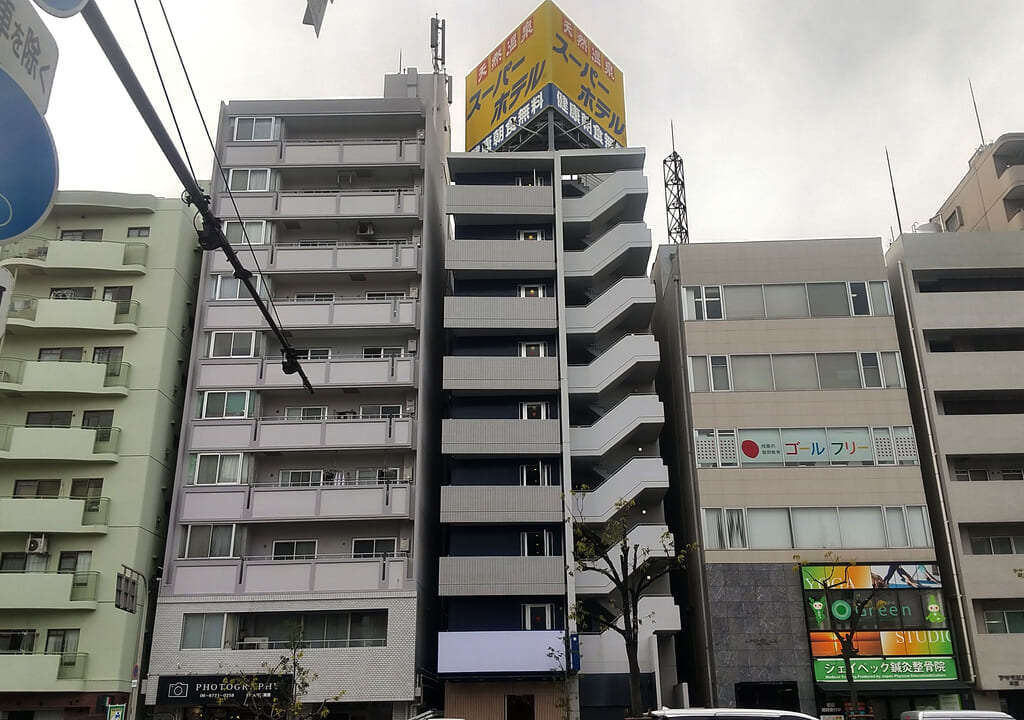 スーパーホテル大阪・天王寺跡