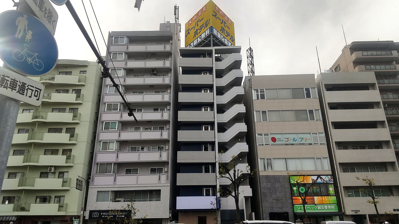 スーパーホテル大阪・天王寺跡