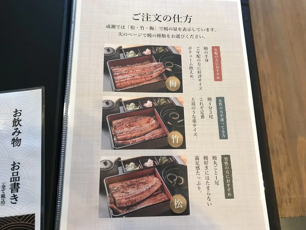 鰻の成瀬 あべの店