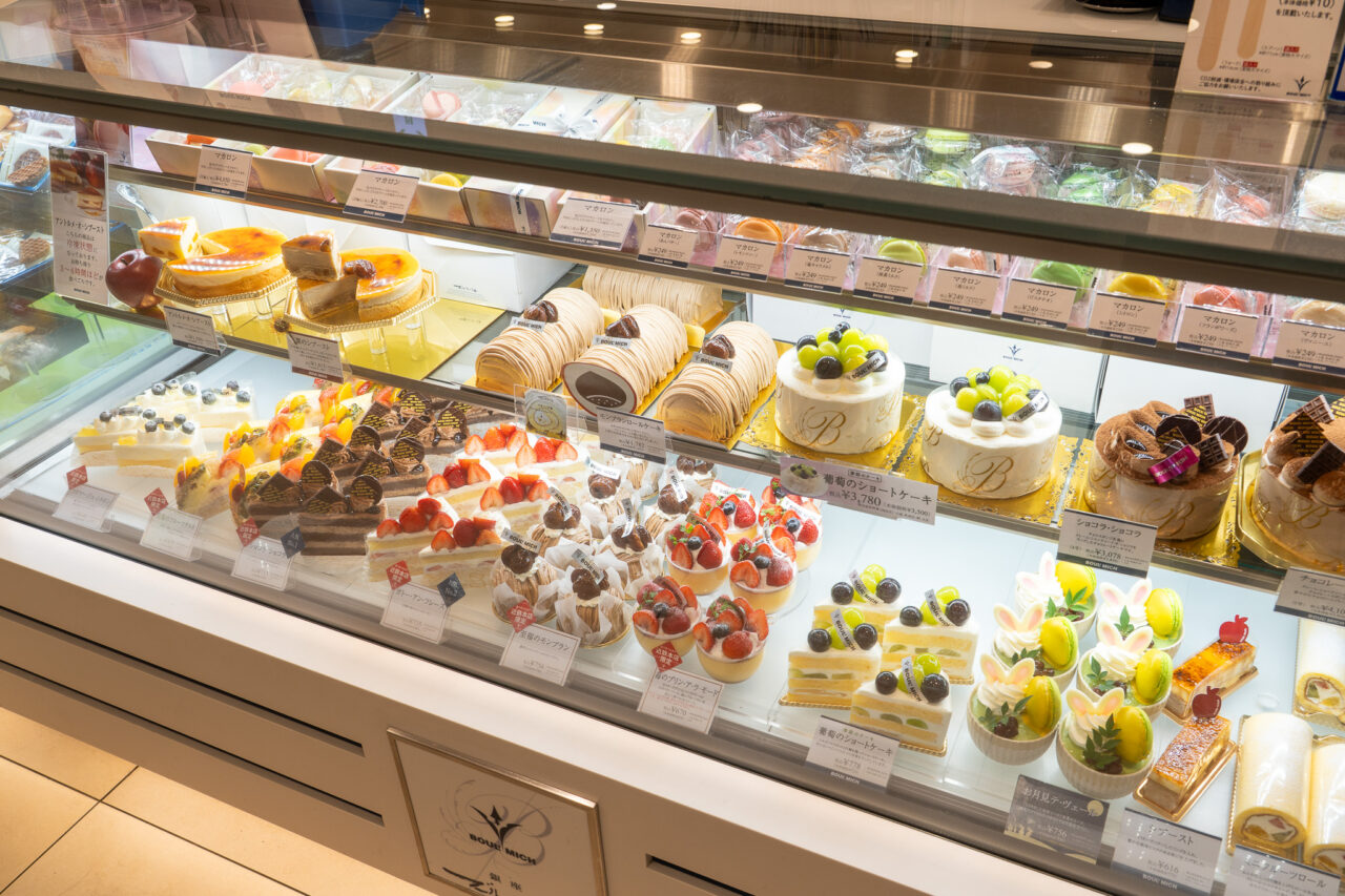 あべのハルカス近鉄本店のケーキ店「ブールミッシュ」